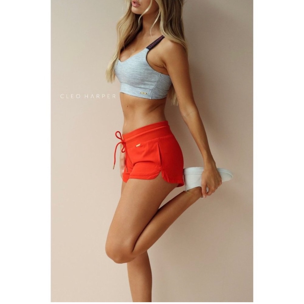 Cleo Harper Dash Shorts Red - size Small